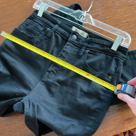 Madewell Women’s Curvy High-Rise Skinny Black Jeans - Size 28 - Picture 7 of 10